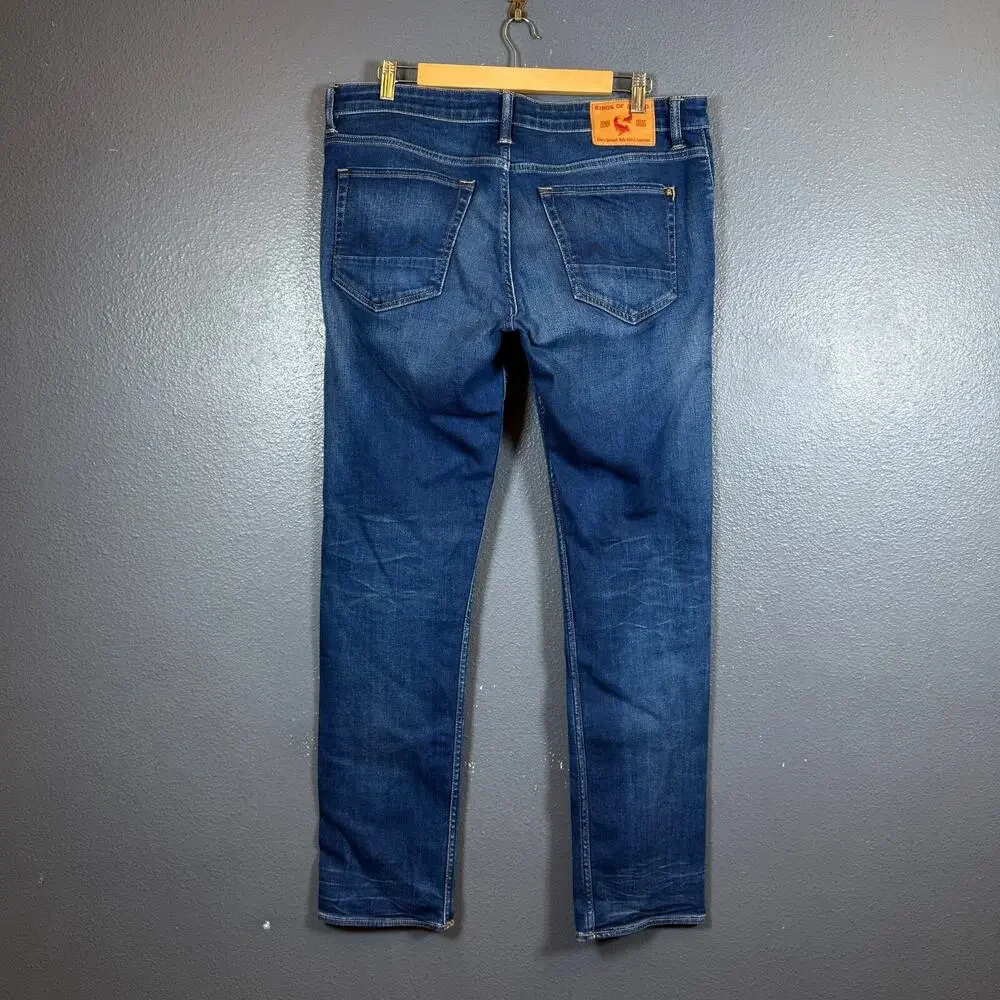 Kings of Indigo 34/32 men’s blue denim jeans K. O. I. CHARLES - MID RISE SLIM